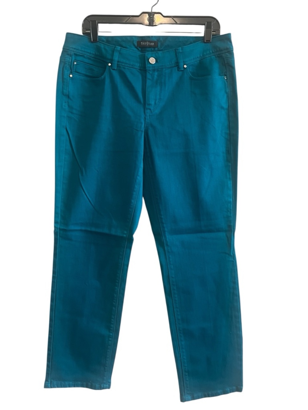 White House Black Market Teal Slim Ankle Contour Women’s Jeans